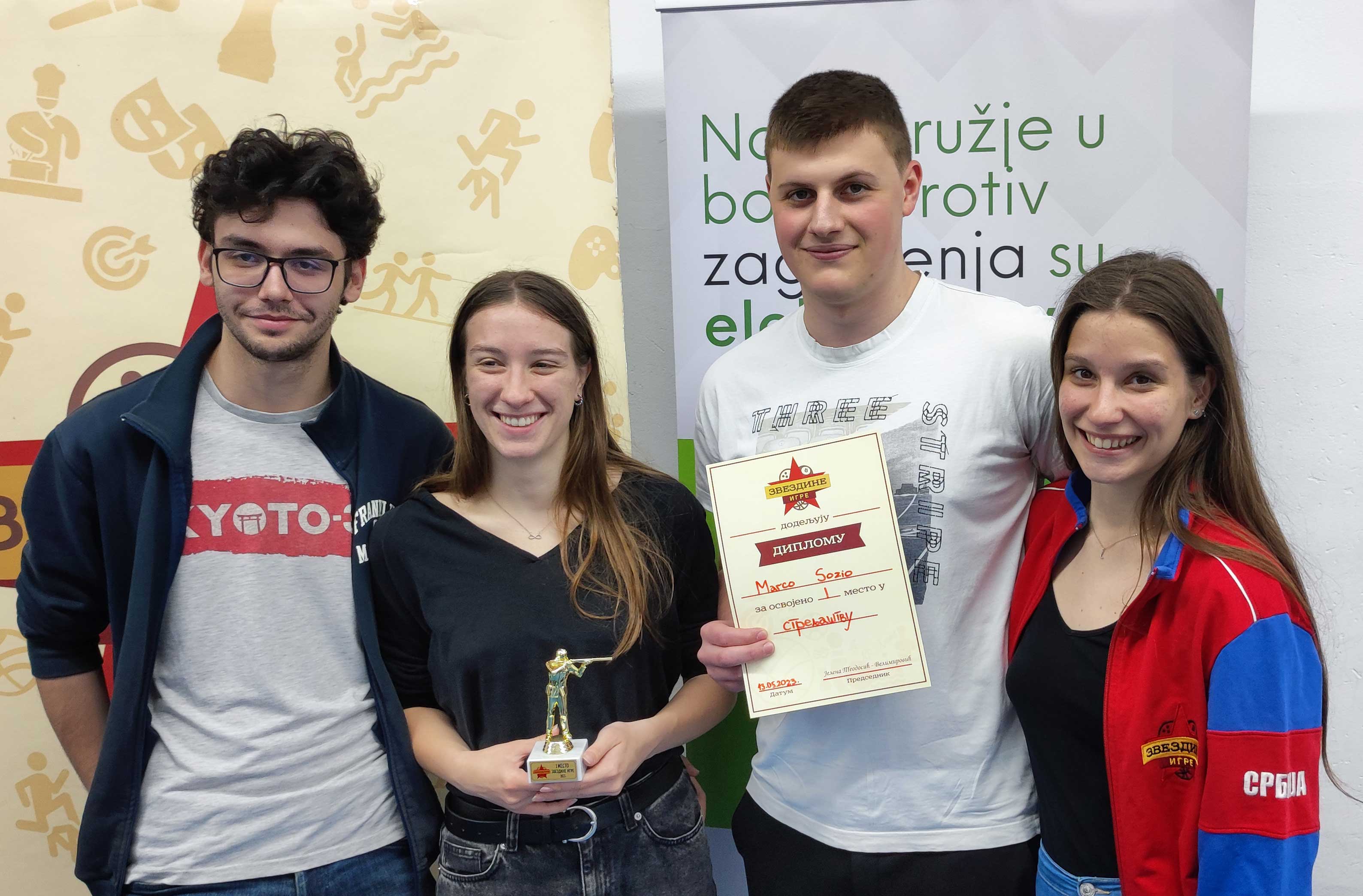 Takmičenje u streljaštvu i kuvanju na team buildingu u Beogradu na Zvezdinim igrama